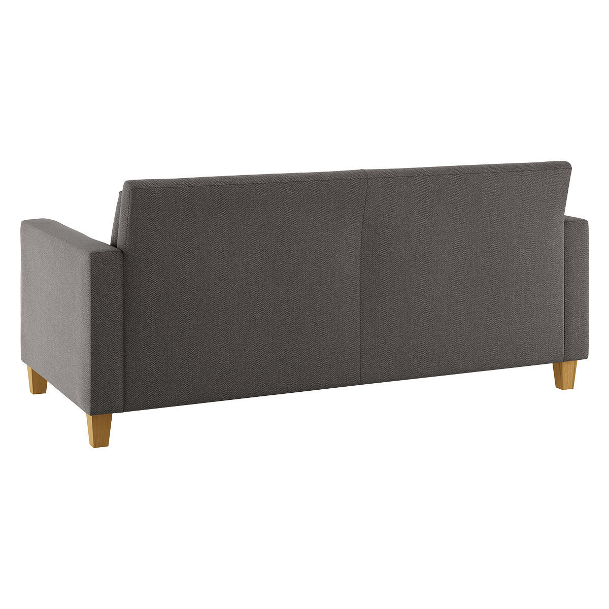 Chester Charcoal Grey Herringbone Wool Mix 2 Seater Sofa, Charcoal – image 5