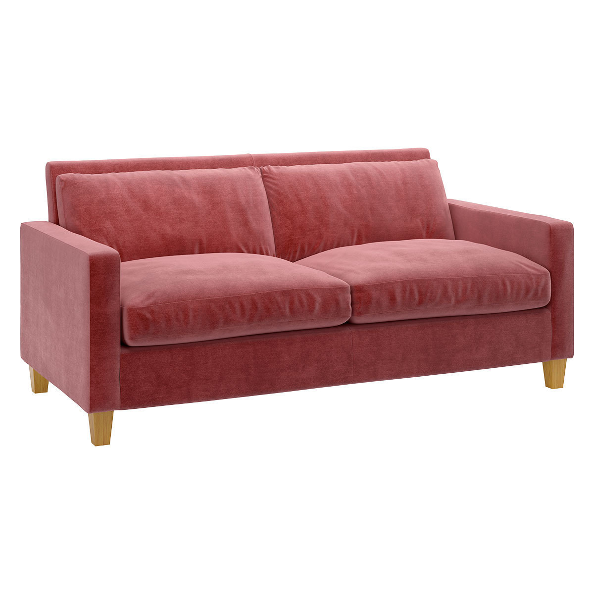 Chester Dusty Rose 2 Seater Sofa, Dusty Rose – image 3
