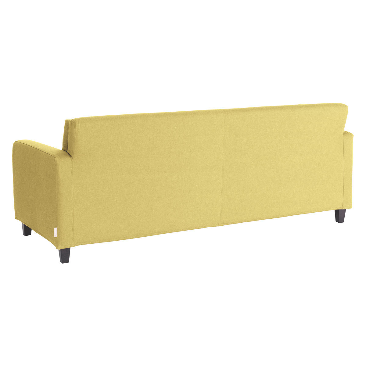 Chester Yellow FaBric 3 Seater Sofa, Saffron Yellow – image 5