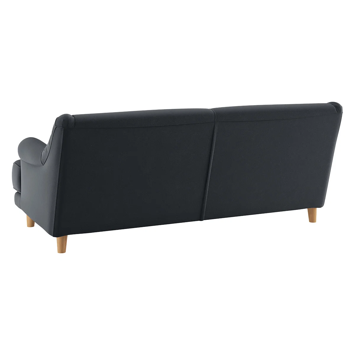 Townsend Dark Grey Velvet 2 Seater Sofa, Grey – image 5