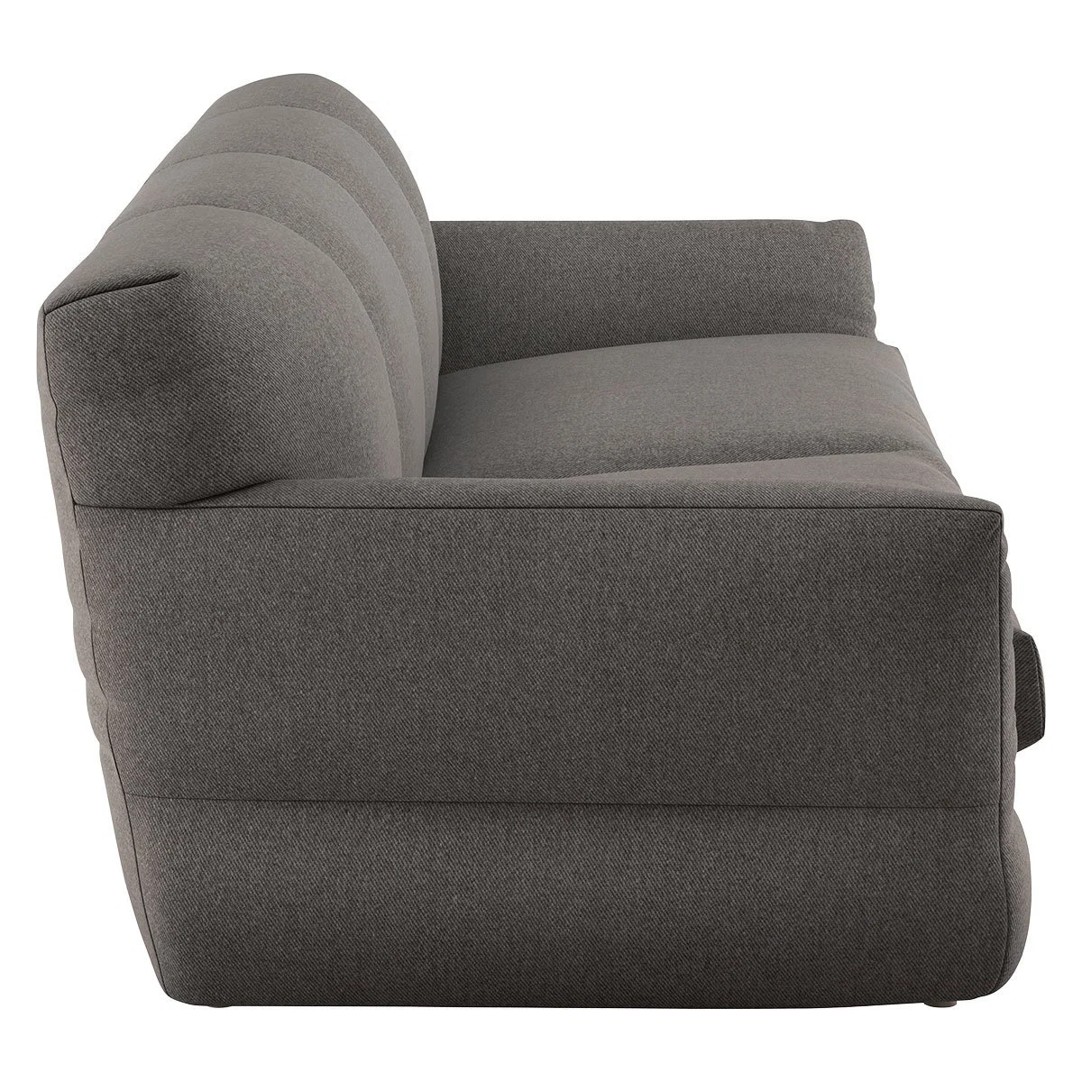 Newington Charcoal Grey Wool 3 Seater Sofabed, Charcoal – image 4