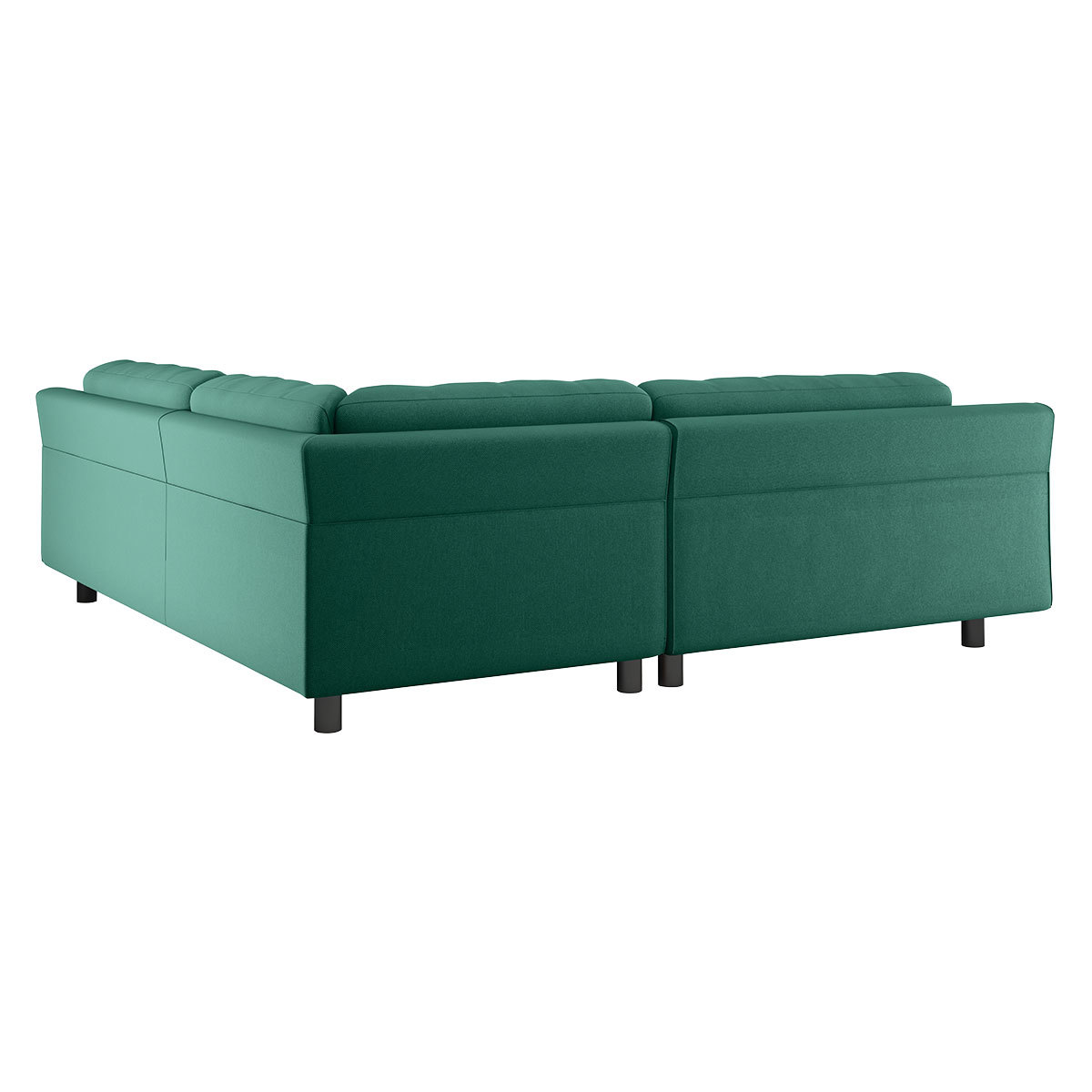 Hendricks 3 Seater Green FaBric Left Hand Corner Sofa, Green – image 6