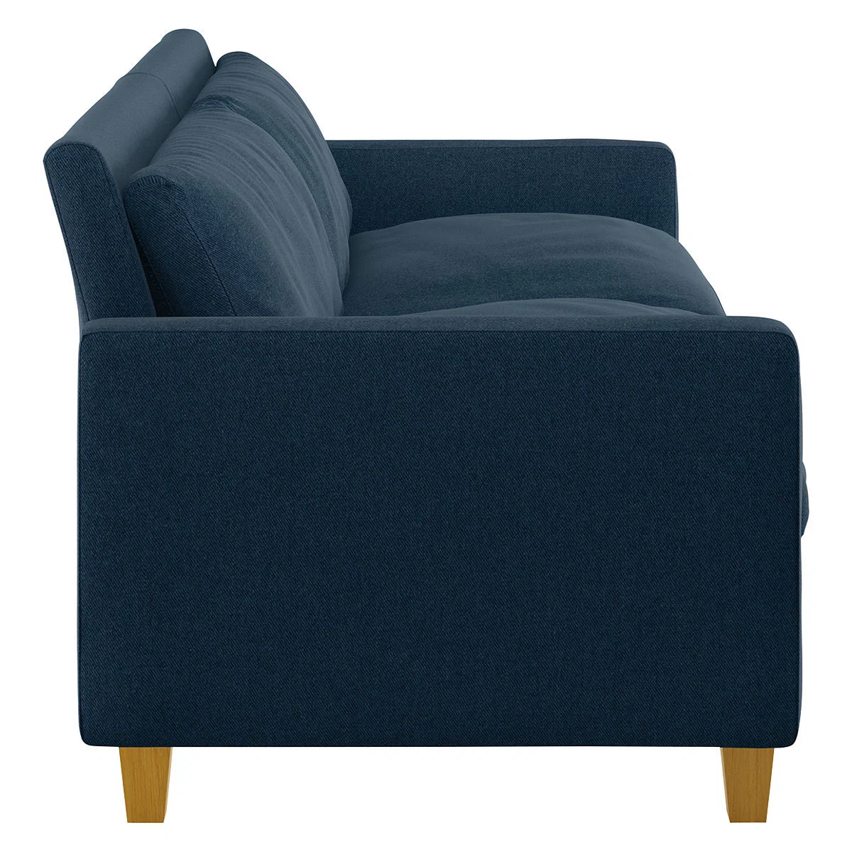 Chester Navy Blue Tweed Wool Mix 3 Seatersofa, Navy – image 3