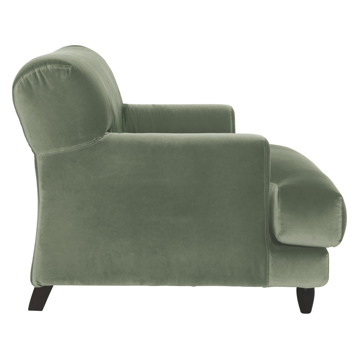 Askem Sage Green Velvet Compact Sofa, Green Green – image 4