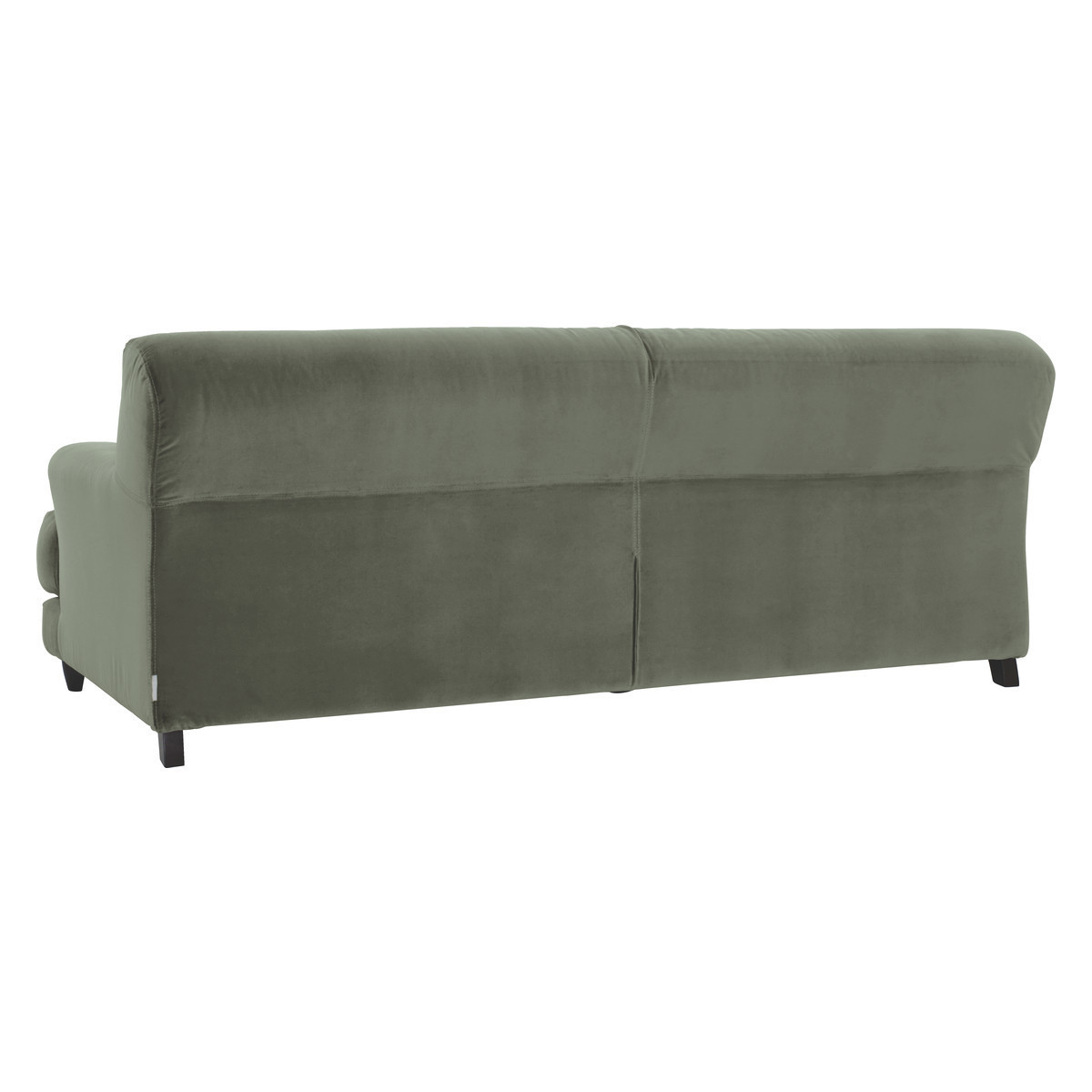 Askem Sage Green Velvet 3 Seater Sofa, Green Green – image 5