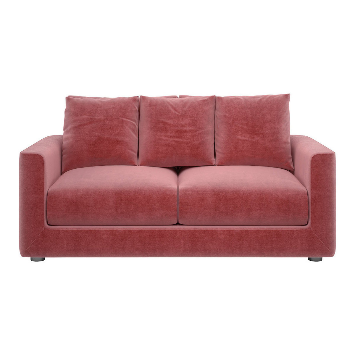Rupert Dusty Rose 2 Seat Sofa, Dusty Rose – image 1