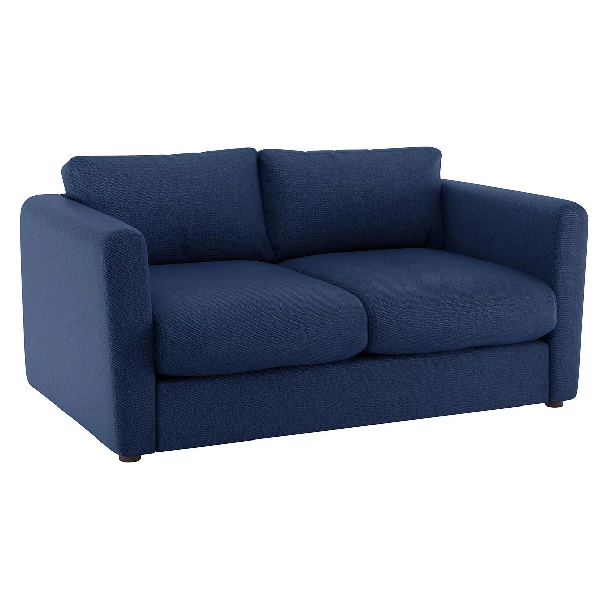 Joshua Blue FaBric 2 Seat Sofa, Blue – image 3