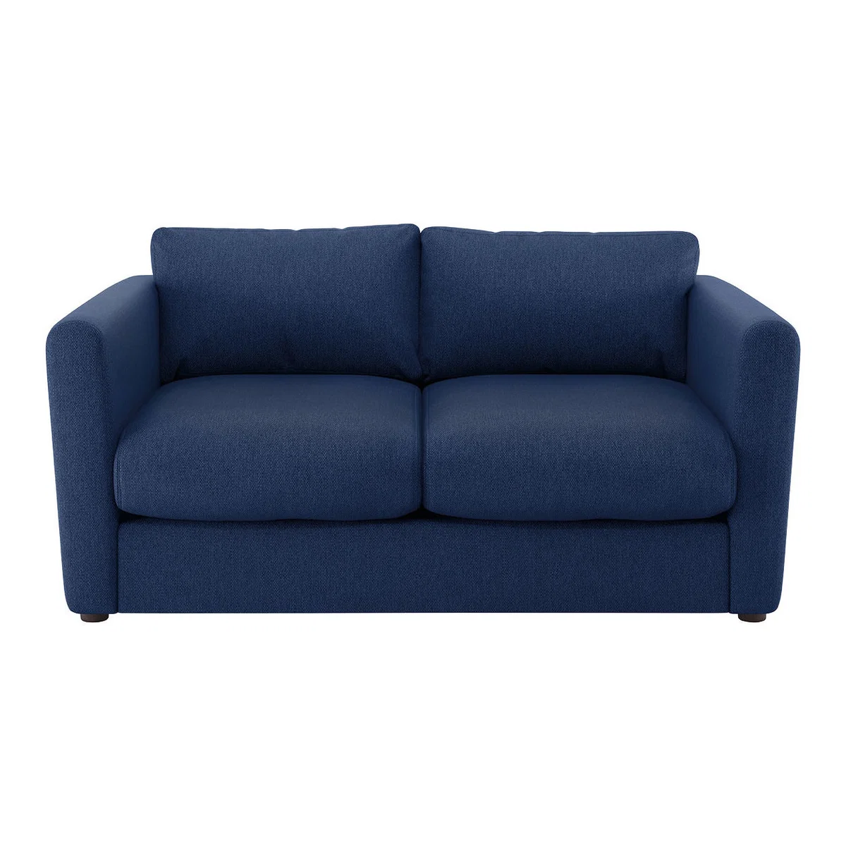 Joshua Blue FaBric 2 Seat Sofa, Blue – image 1