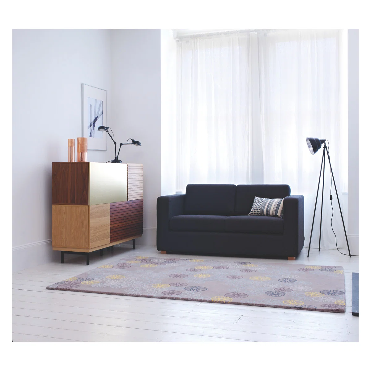 Porto Natural FaBric 2 Seater Sofa, Natural – image 9