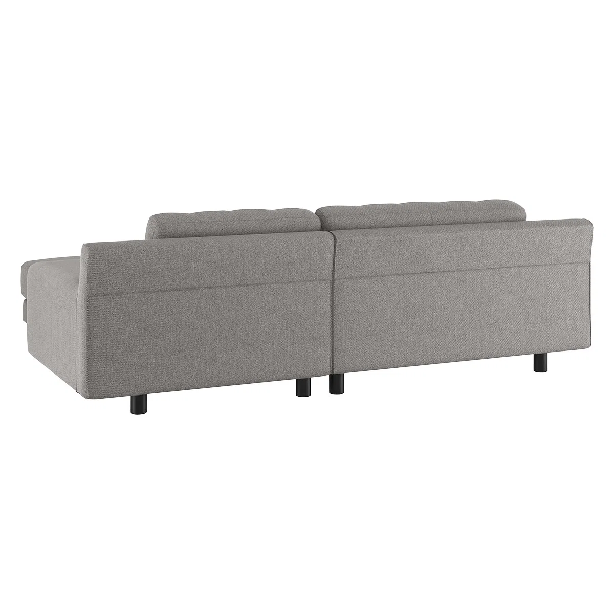 Hendricks Grey FaBric Small Right-Hand Chaise Sofa, Grey – image 5
