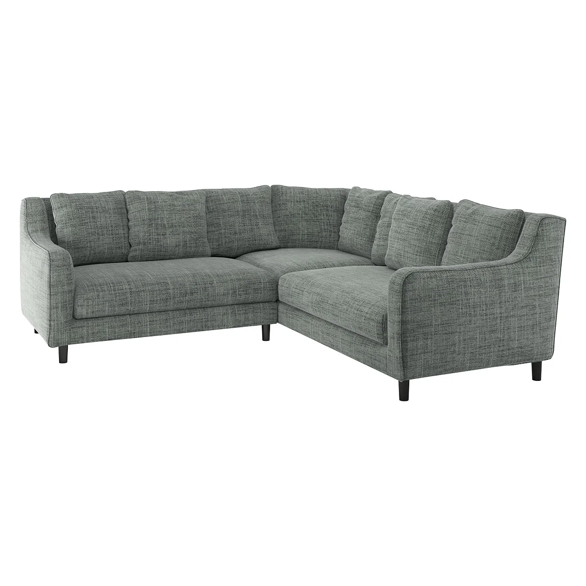 Swift Grey FaBric Reversible Corner Sofa, Grey – image 3