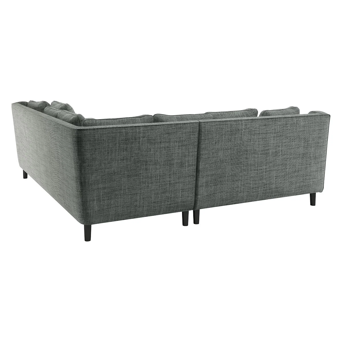 Swift Grey FaBric Reversible Corner Sofa, Grey – image 5