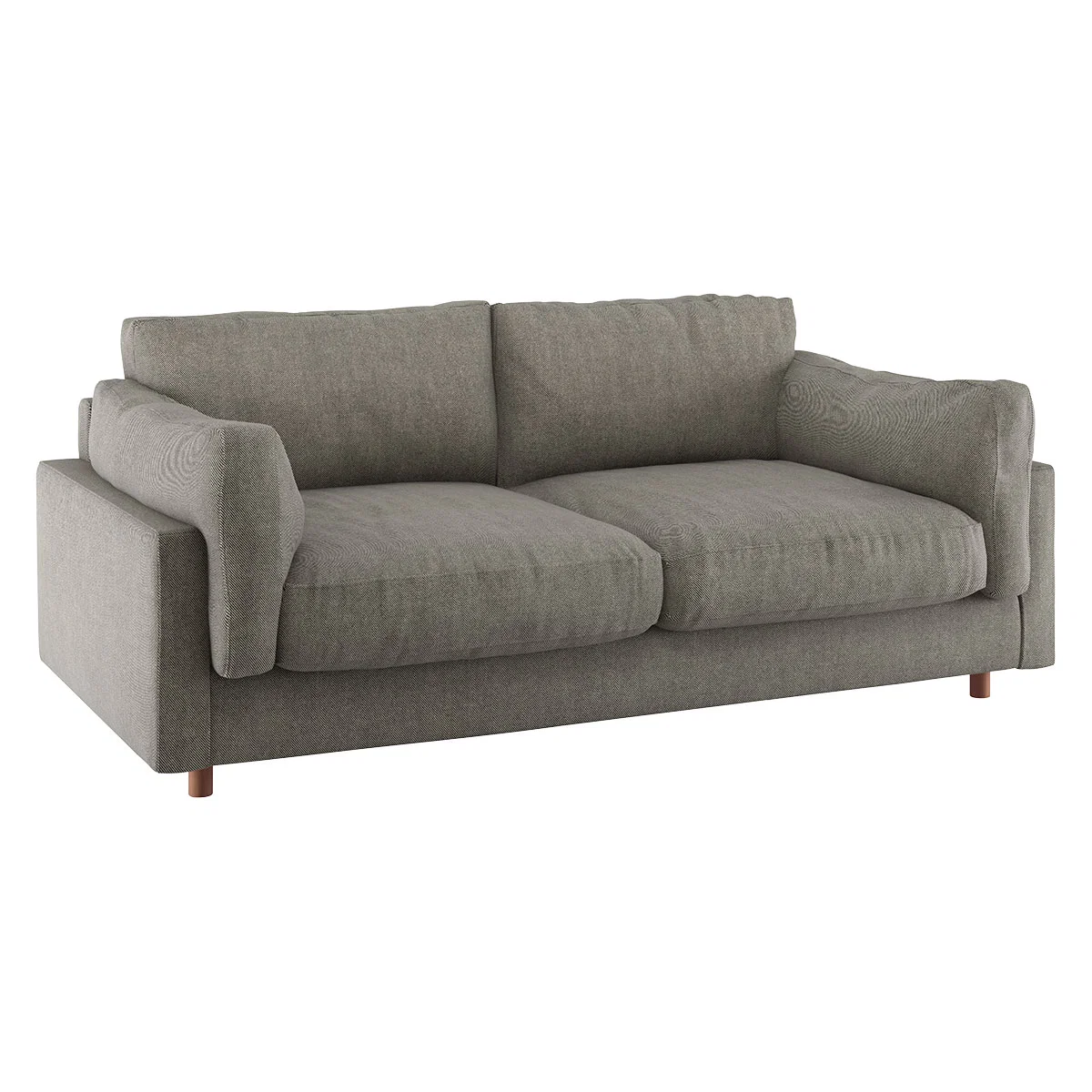 Elkin Stonewash Linen 3 Seat Sofa, Linen – image 3