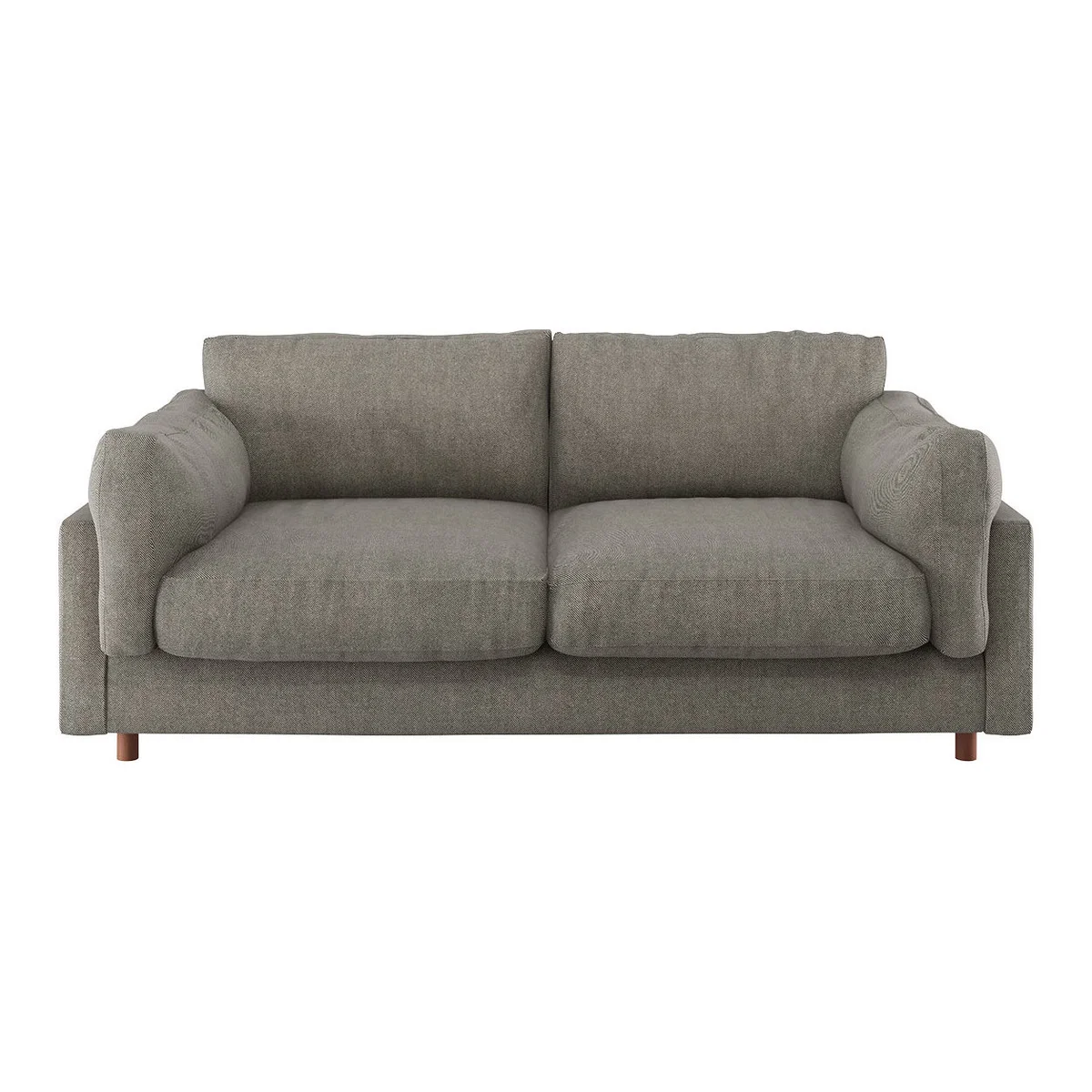 Elkin Stonewash Linen 3 Seat Sofa, Linen – image 1