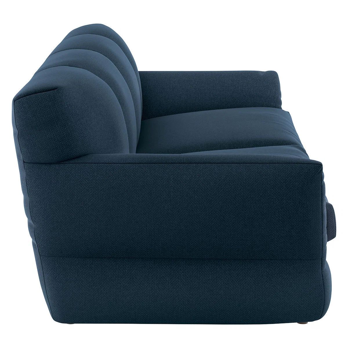 Newington Navy Blue Wool 3 Seater Sofabed, Navy – image 4