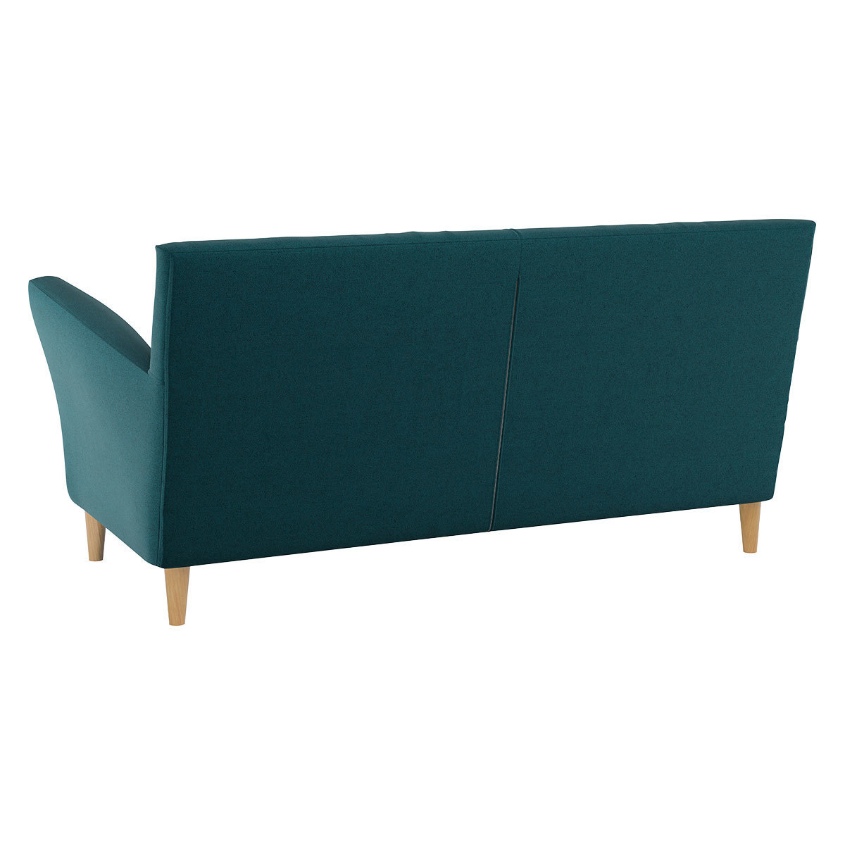 Keele Teal Green Wool 2 Seat Sofa, Green – image 5