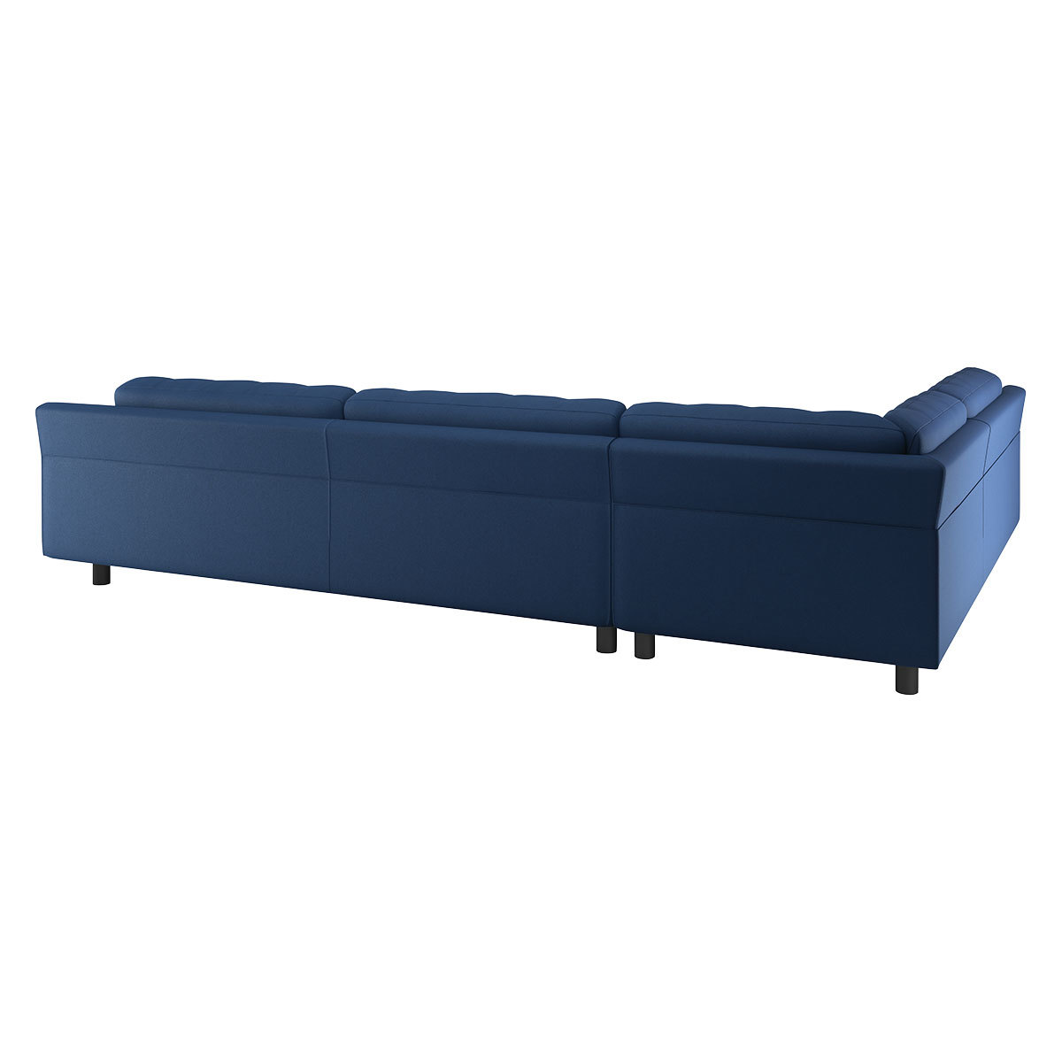 Hendricks 4 Seater Blue FaBric Right Hand Corner Sofa, Blue – image 6