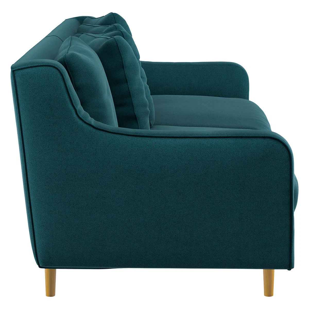Swift Teal Wool 3 Seater Sofa, Teal – image 4