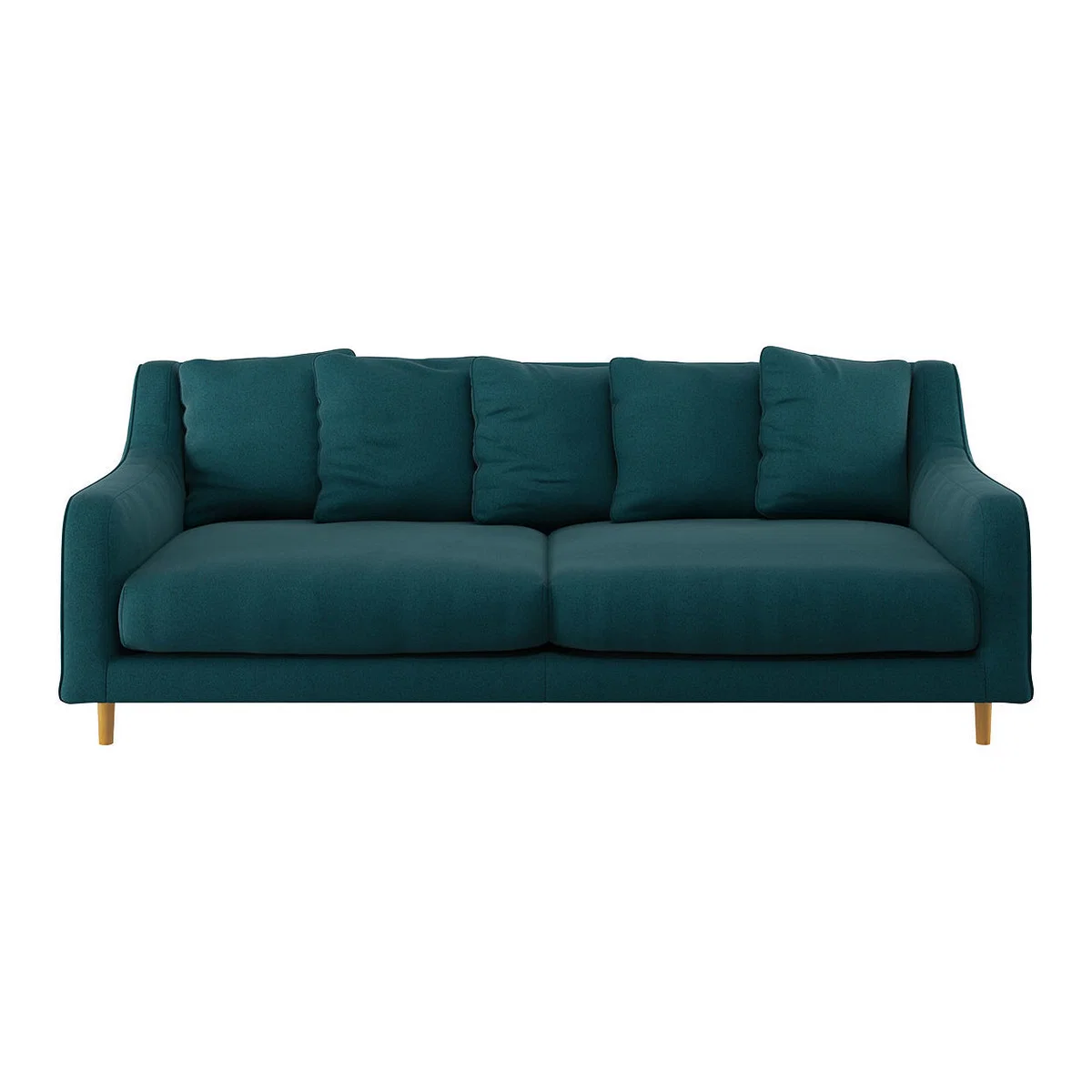 Swift Teal Wool 3 Seater Sofa, Teal – image 1