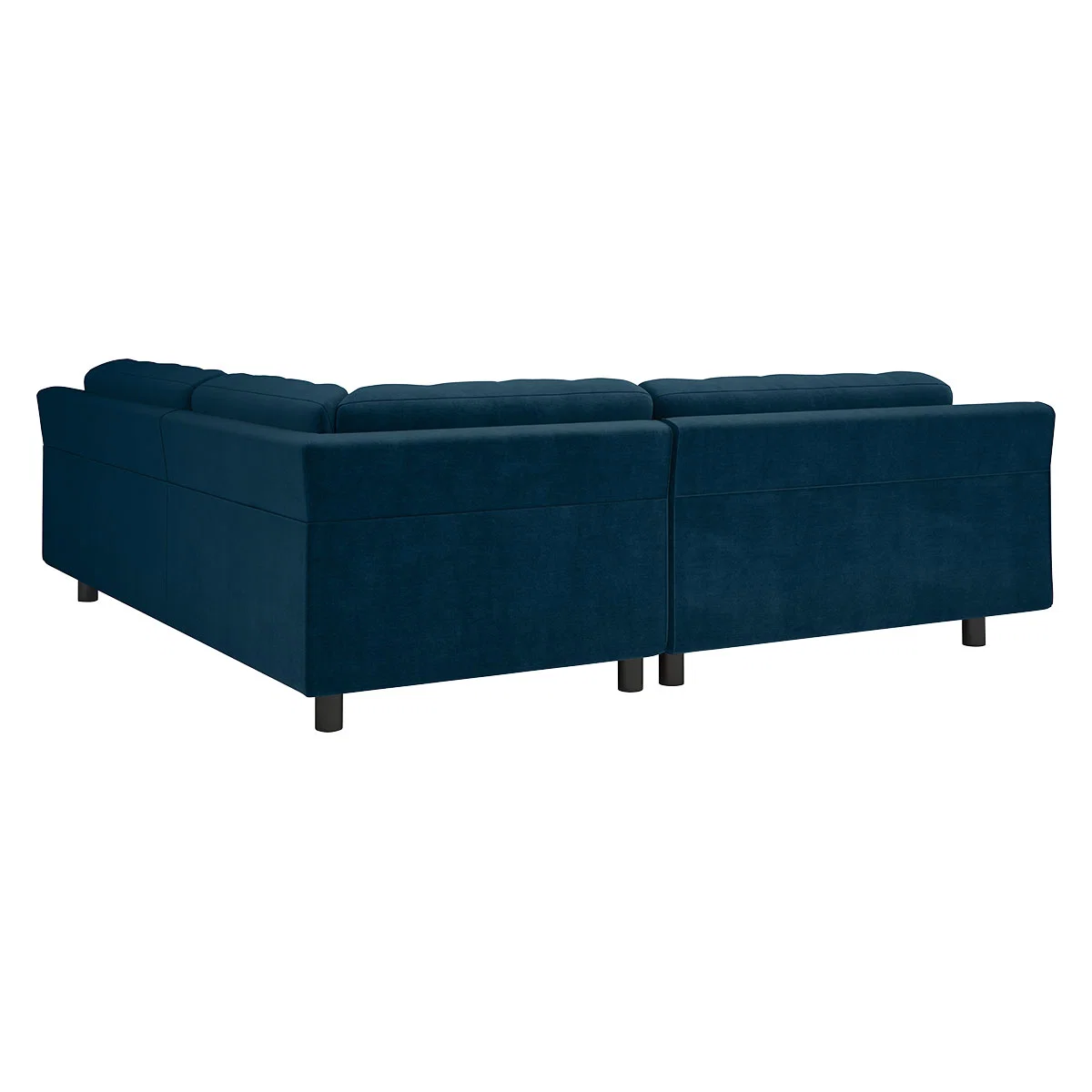 Hendricks 3 Seat Ink Blue Right Hand Corner Sofa, Blue – image 5