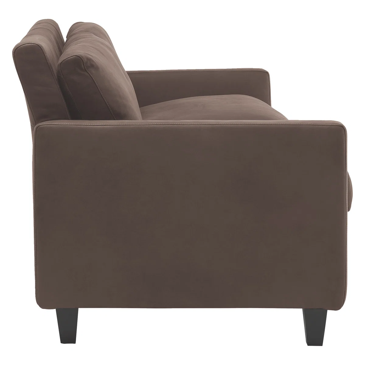 Chester Chocolate Brown Luxury Leather 3 Seater Sofa, Dark Brown – image 4