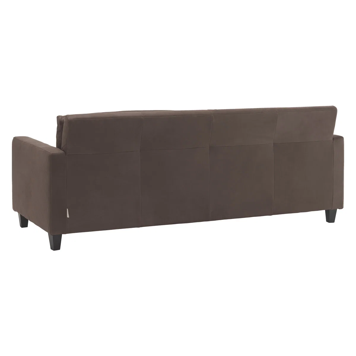 Chester Chocolate Brown Luxury Leather 3 Seater Sofa, Dark Brown – image 5