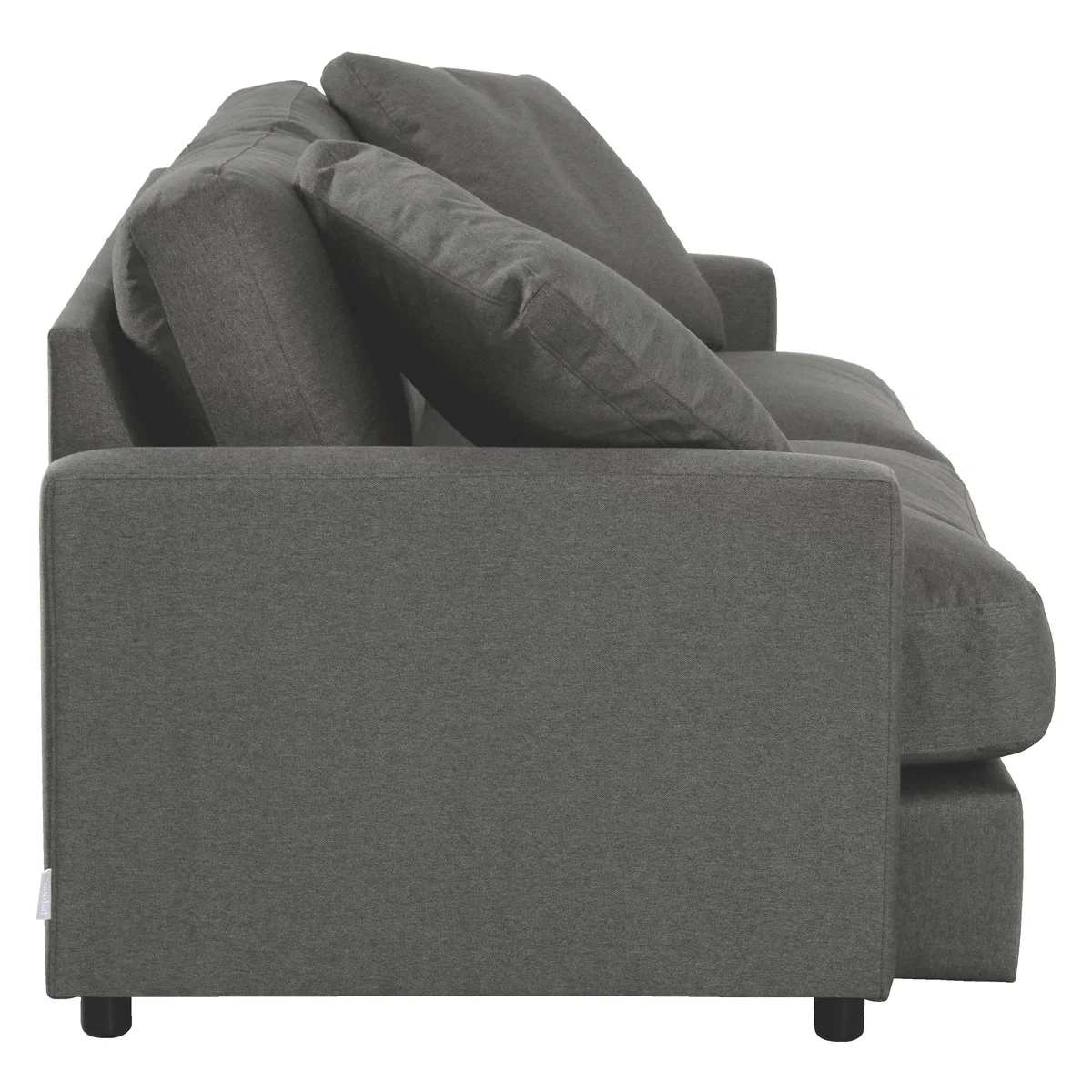 Colin Charcoal Grey FaBric 2 Seater Sofa, Charcoal – image 4