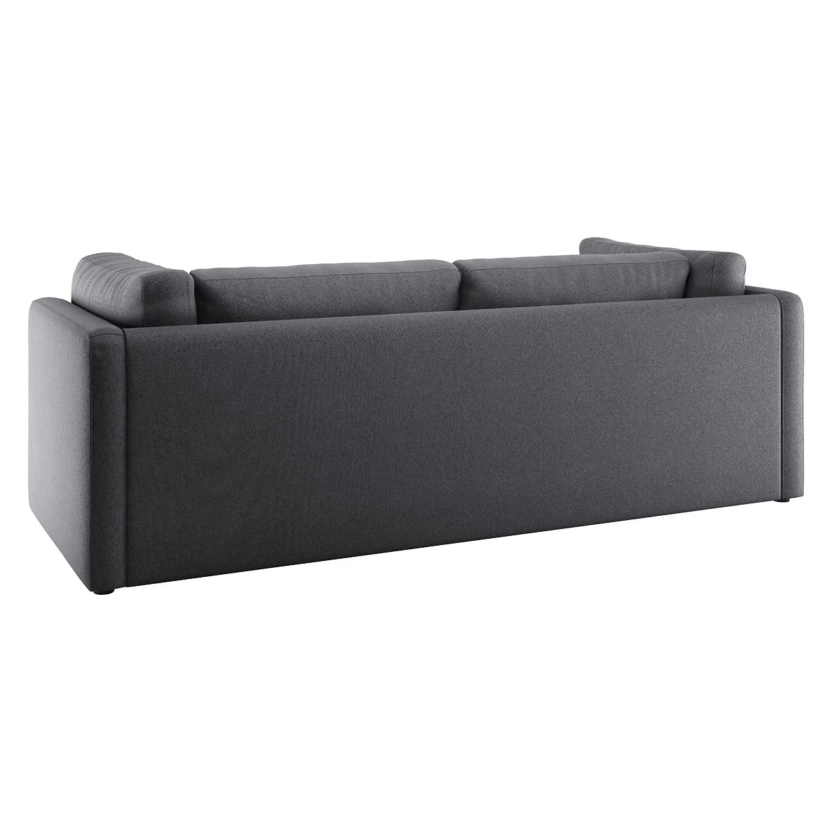 Flip Charcoal Grey FaBric 3 Seater Sofa Bed, Charcoal – image 6