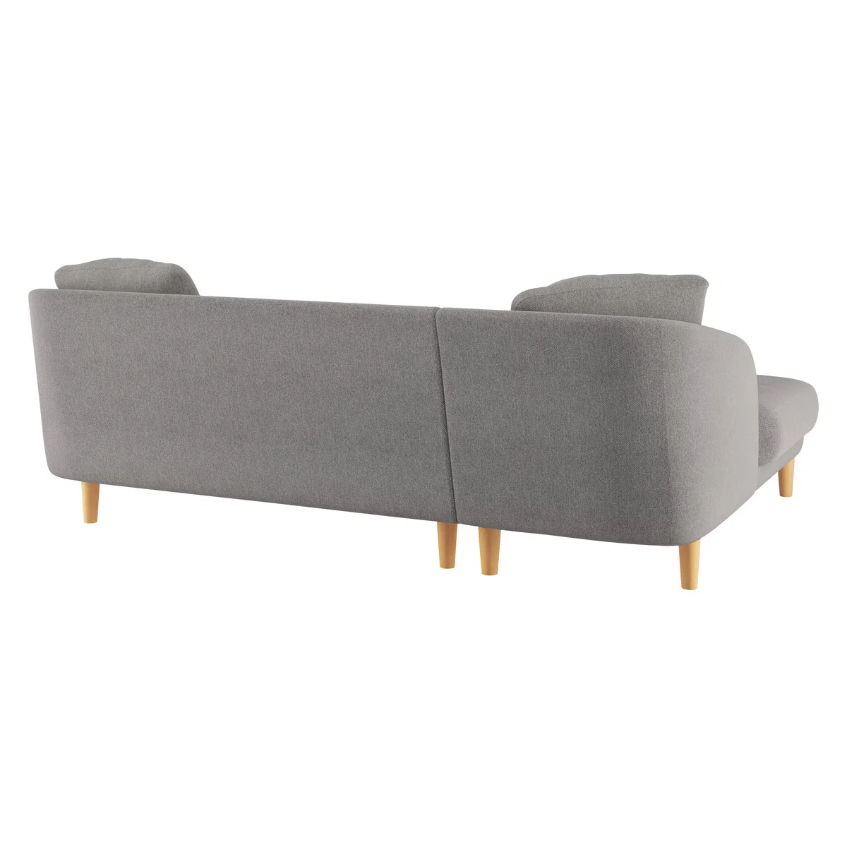 Colby Grey FaBric Left Arm Chaise Sofa, Grey – image 5