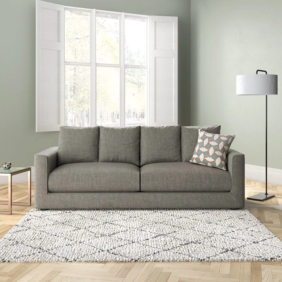 Rupert Moss Green 4 Seat Sofa, Moss Green – image 2