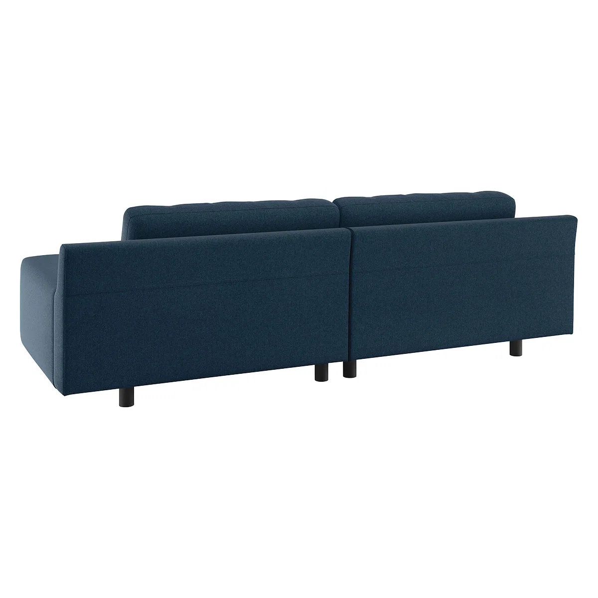 Hendricks Navy Blue Wool 4 Seater Easy Access Sofa, Navy – image 5