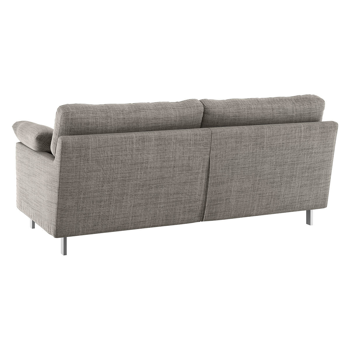 Cuscino Black And White Italian Woven FaBric 2 Seater Sofa, Black And White – image 5