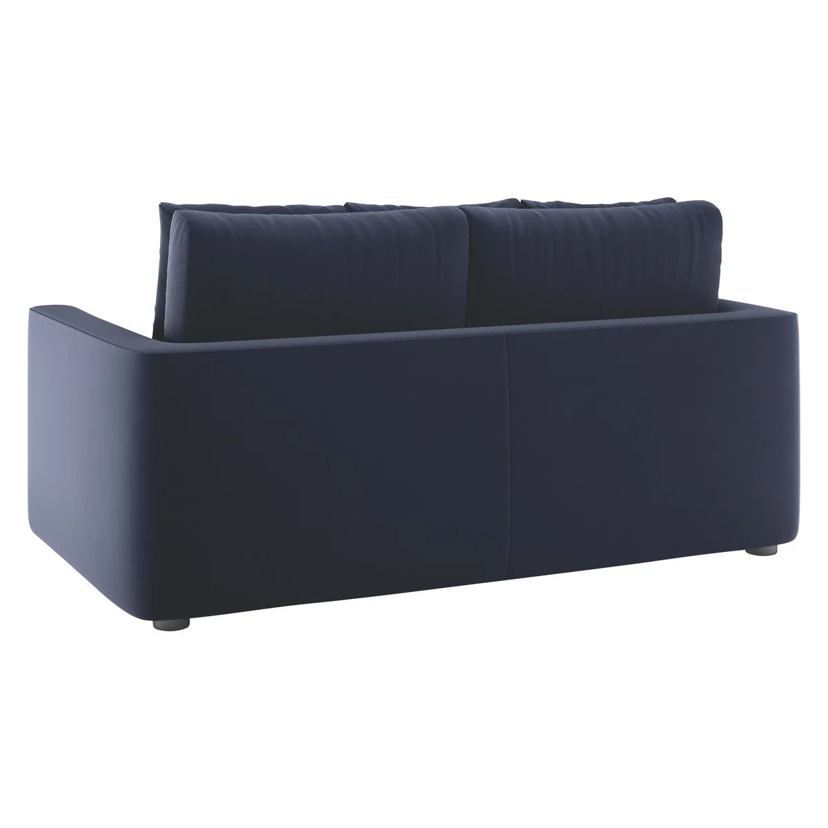 Rupert Navy Blue Velvet 2 Seater Sofa, Dark Blue – image 5