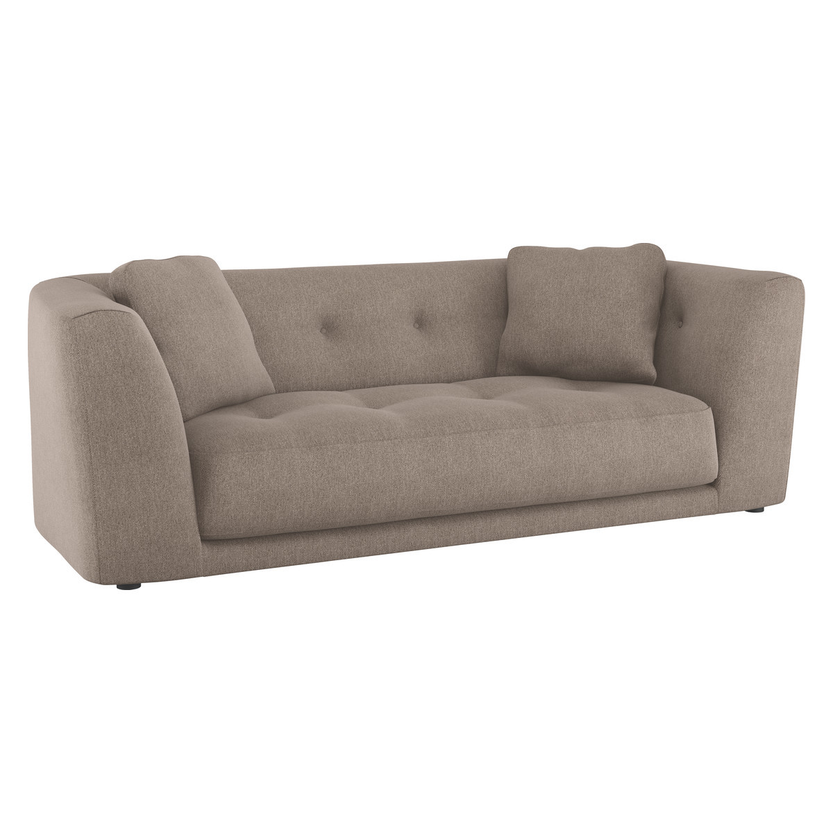 Forde Natural FaBric 4 Seat Sofa, Natural – image 2