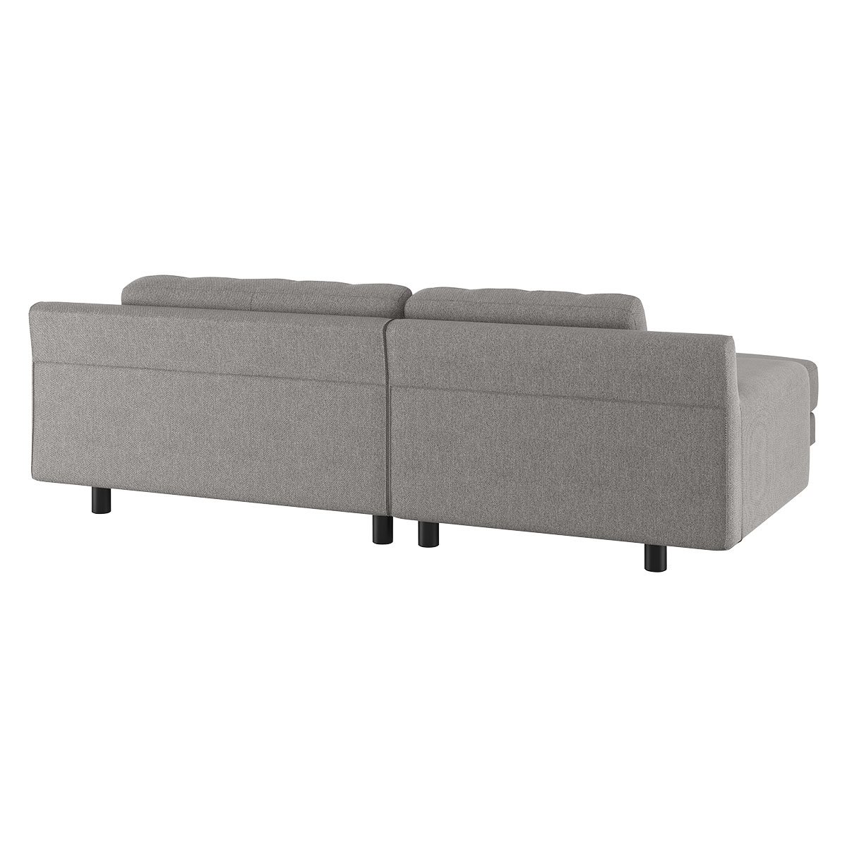Hendricks Grey FaBric Small Left-Hand Chaise Sofa, Grey – image 5