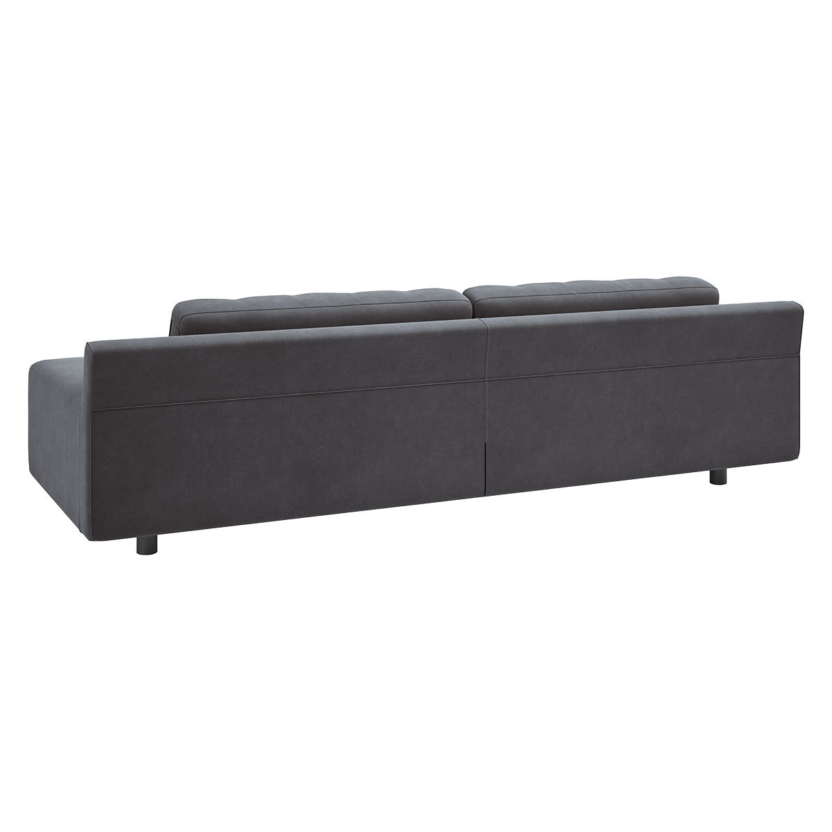 Hendricks Charcoal Grey FaBric 4 Seater Sofa, Charcoal – image 5
