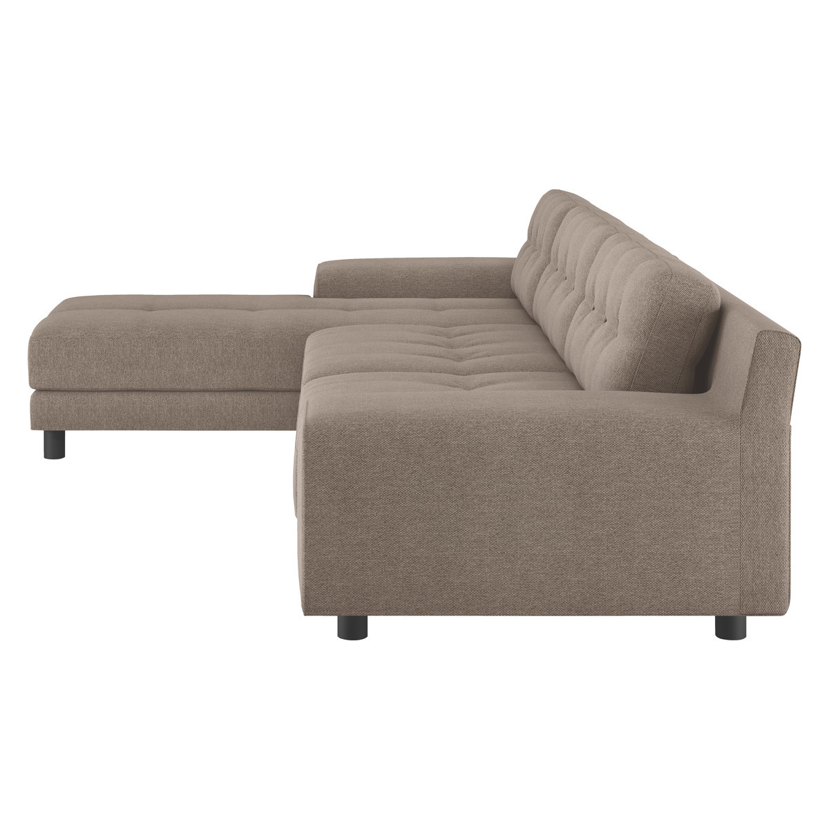 Hendricks Natural FaBric Left Arm Chaise Sofa, Natural – image 4