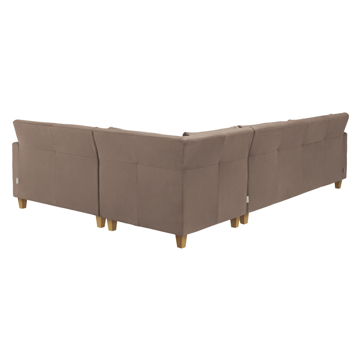 Chester Brown Luxury Leather Left-Arm Corner Sofa, Light Brown – image 5