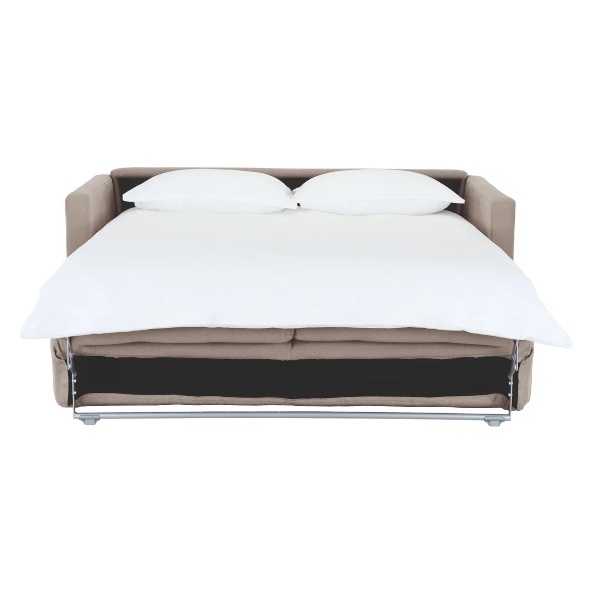 Howi Natural FaBric 2 Seater Sofa Bed, Natural – image 3