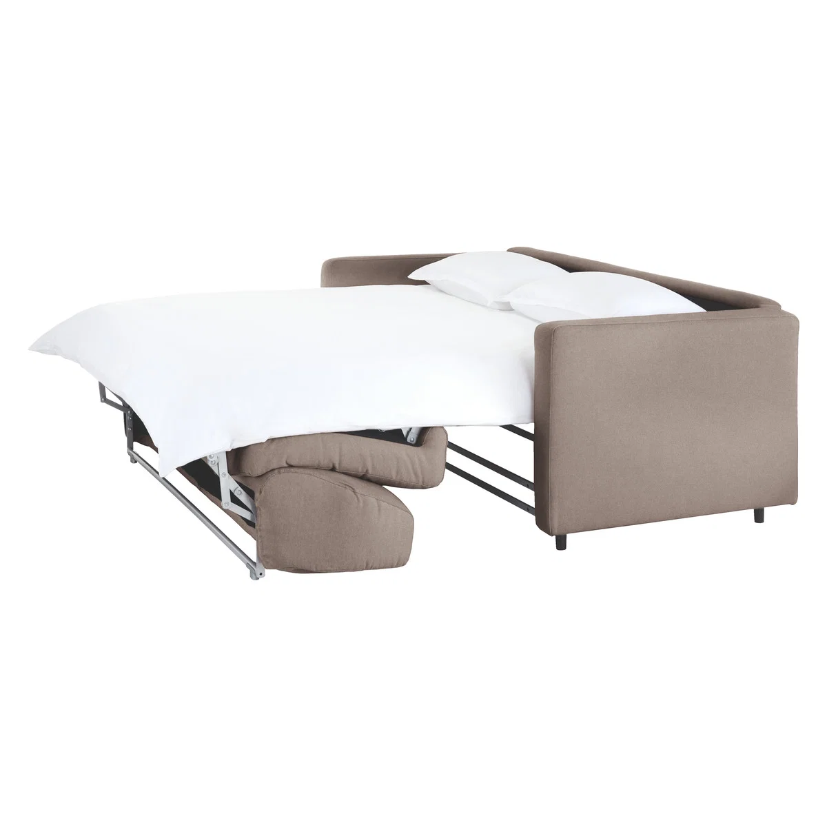Howi Natural FaBric 2 Seater Sofa Bed, Natural – image 5