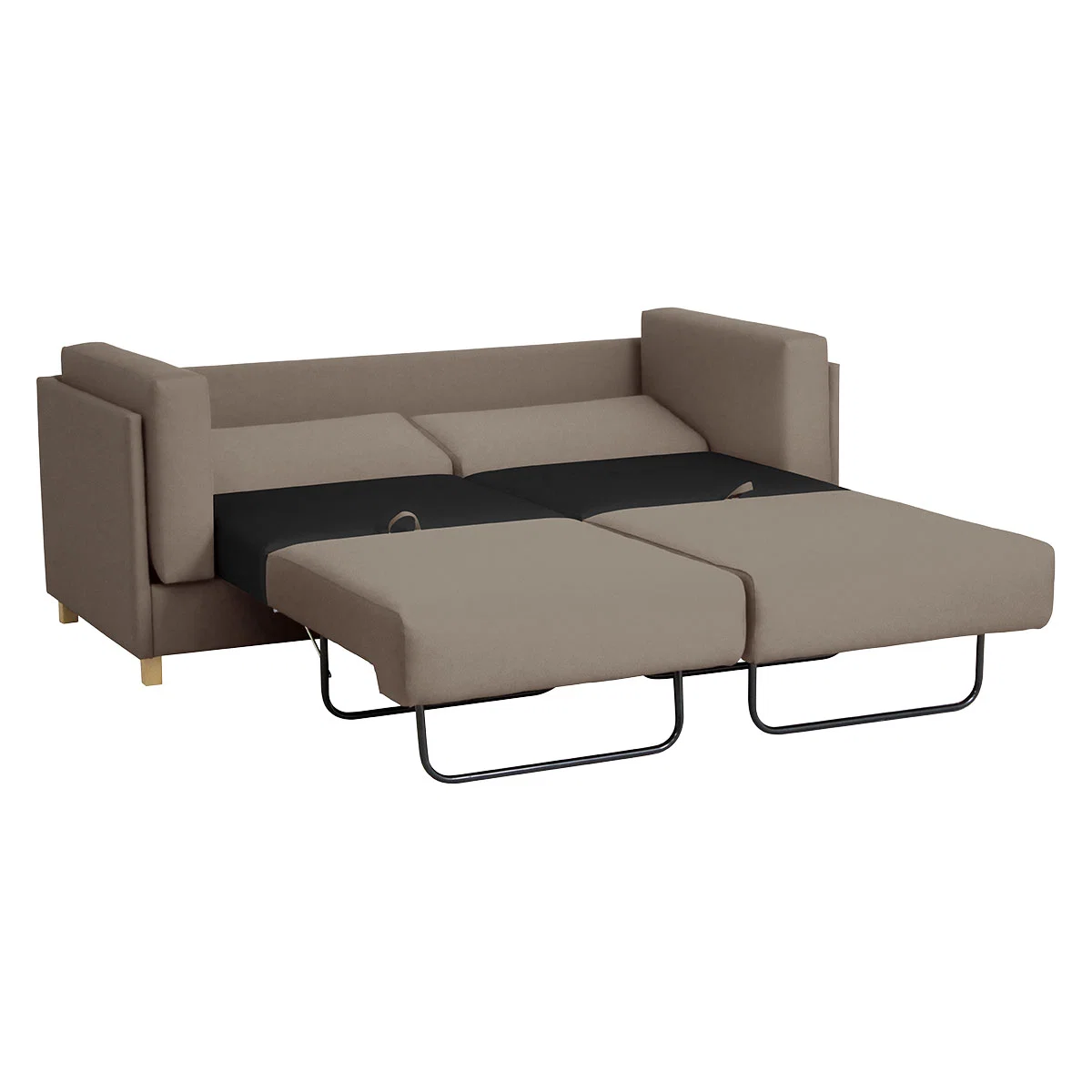 Colombo Natural FaBric 3 Seater Sofa Bed, Natural – image 7