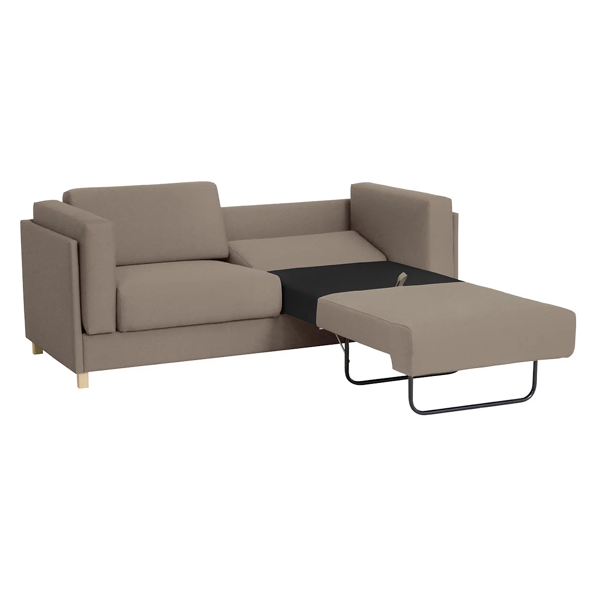Colombo Natural FaBric 3 Seater Sofa Bed, Natural – image 8