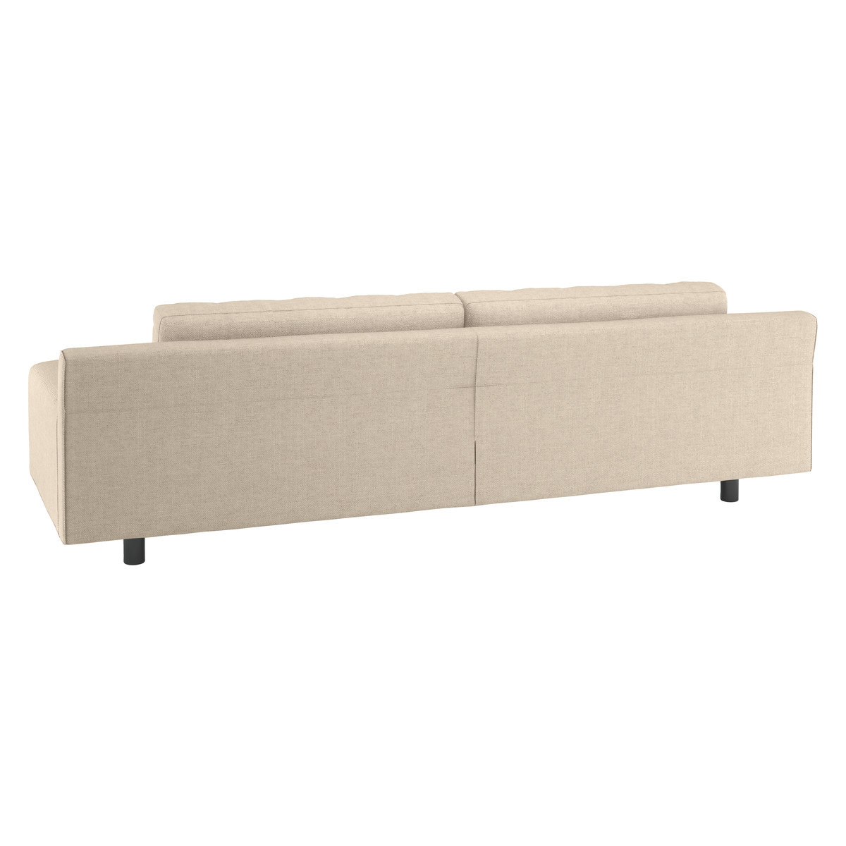 Hendricks Natural Italian Woven FaBric 4 Seater Sofa, Natural – image 5