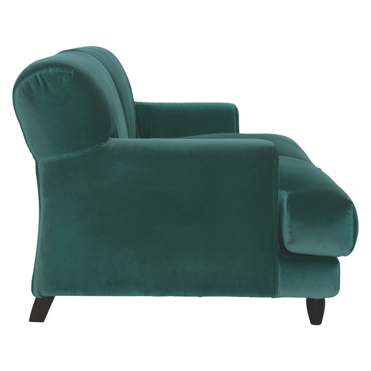 Askem Emerald Green Velvet 2 Seater Sofa, Green – image 4