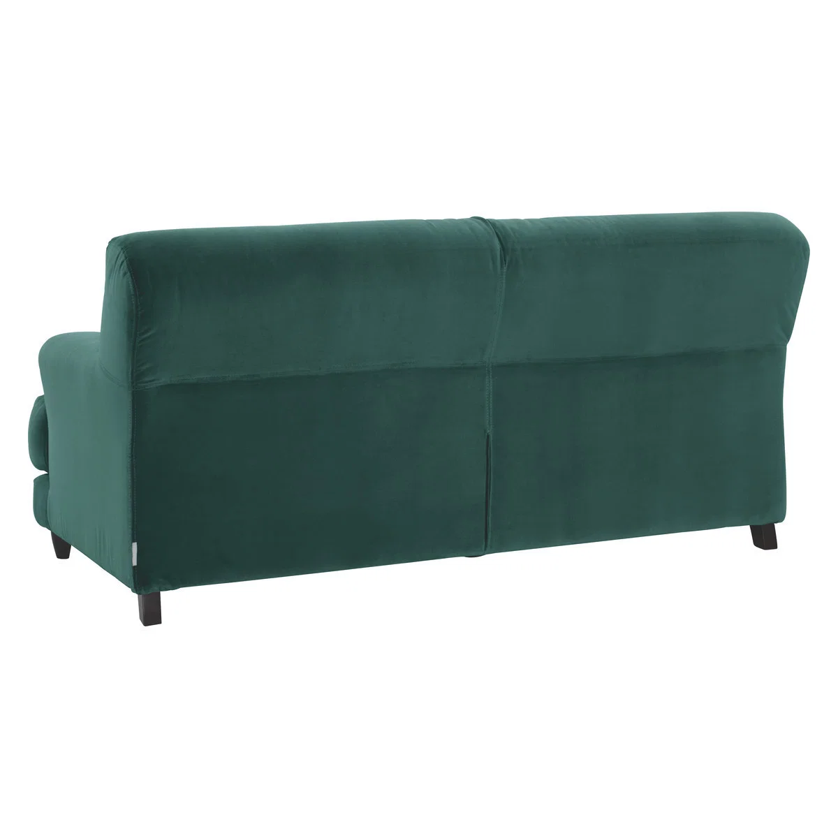Askem Emerald Green Velvet 2 Seater Sofa, Green – image 5