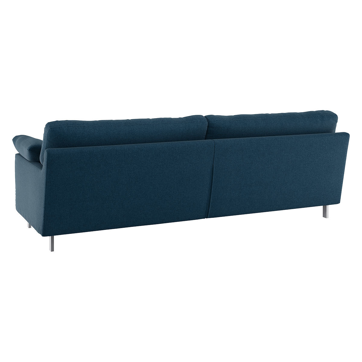 Cuscino Navy Blue Tweed Wool Mix 3 Seater Sofa, Navy – image 5
