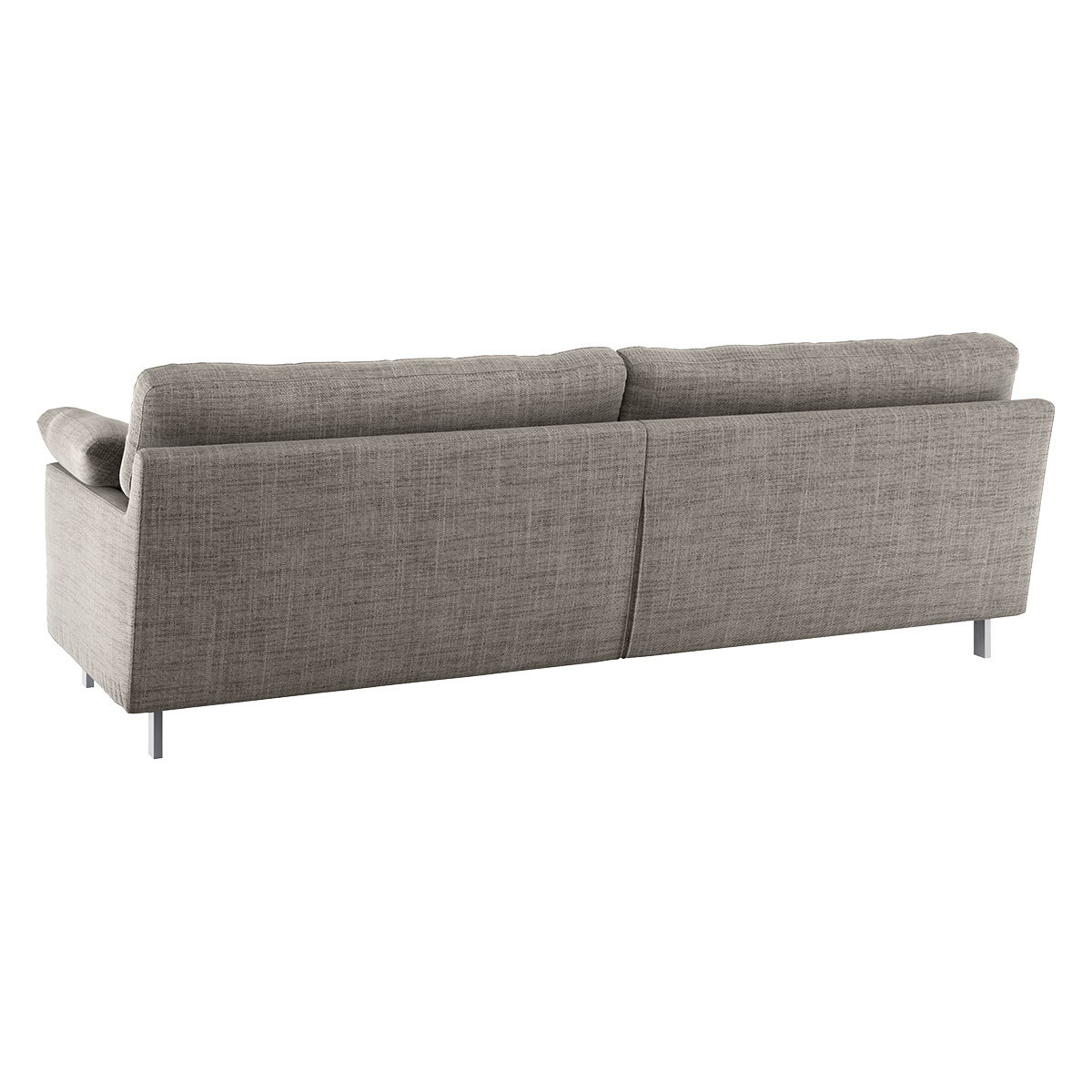 Cuscino Black And White Italian Woven FaBric 3 Seater Sofa, Black And White – image 5