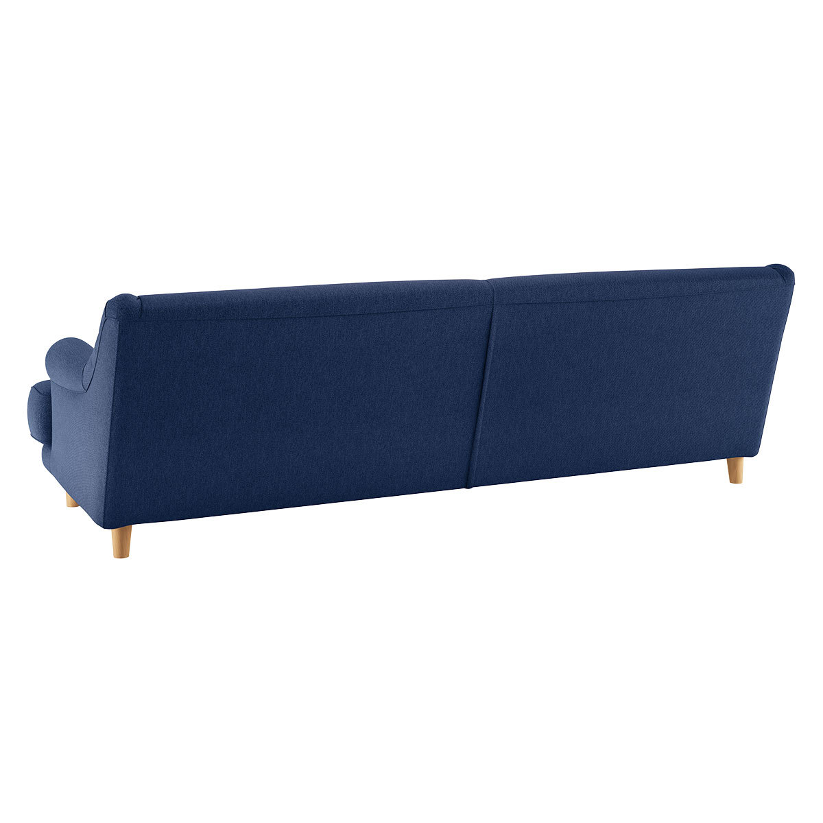 Townsend Blue FaBric 4 Seater Sofa, Blue – image 5