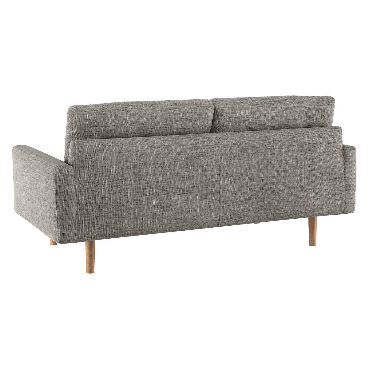 Fenner Black And White Italian Woven FaBric 2 Seater Sofa, Black And White – image 5