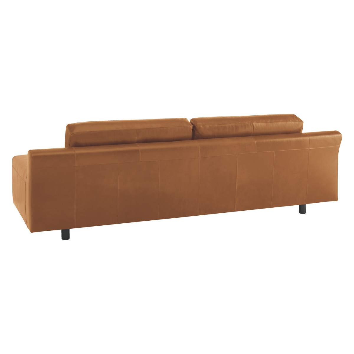 Hendricks Mid Tan Leather 4 Seater Sofa, Mid Tan – image 5